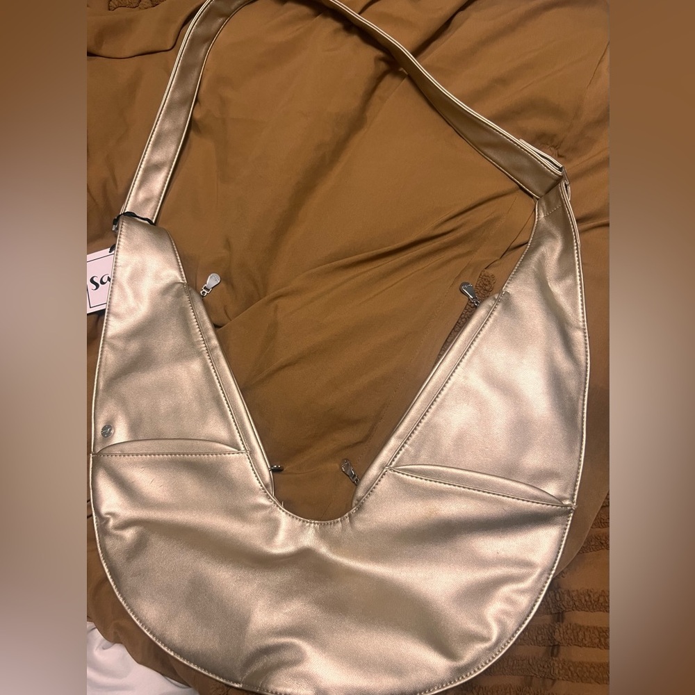 Sash Crossbody Metallic Hold Boho Bag